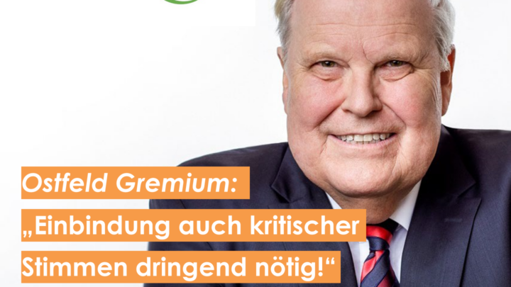 Fraktion FWG / Pro Auto: Ostfeld Gremium spiegelt nicht die Breite der Stadtverordnetenversammlung wider!