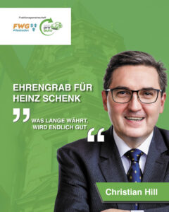Ehrengrab für Heinz Schenk