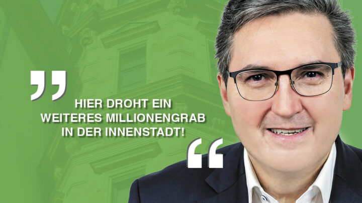 Fraktion FWPG/Pro Auto: Brunnenkolonnade Stadt hat Katze im Sack gekauft – Millionengrab droht 