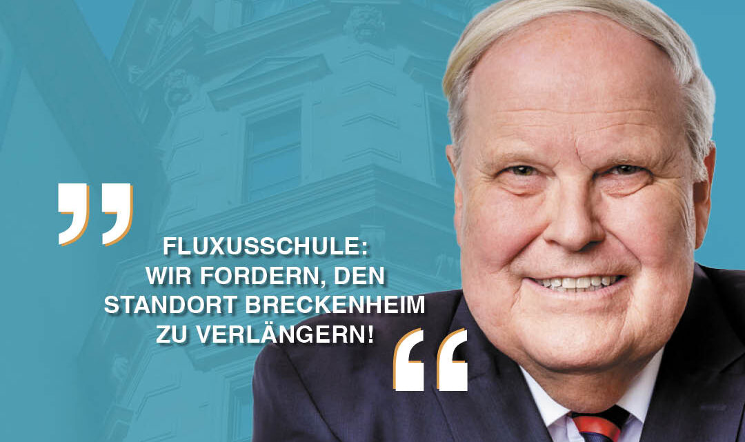 Fraktion FWG/Pro Auto: Es darf keine Entscheidung gegen die Lehrer und Eltern der Fluxusschule geben Fraktion FWG/Pro Auto: Es darf keine Entscheidung gegen die Lehrer und Eltern der Fluxusschule geben