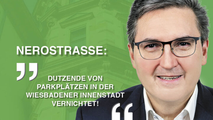 Fraktion FWG/Pro Auto: Vernichtung von Dutzenden von Parkplätzen in der Nerostraße