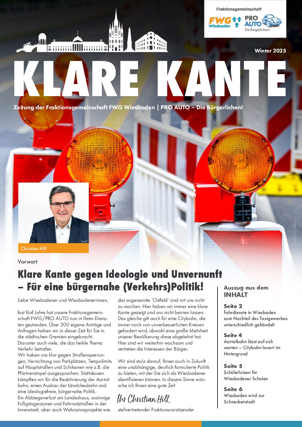 Neue Fraktionszeitung online!